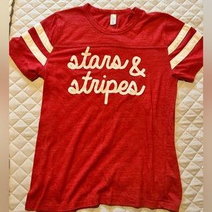 Patriotic Stars & Stripes Tee